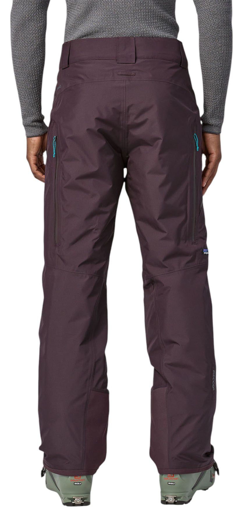 一回使用 Patagonia M’s PowderTown pants S Patagonia Men's Insulated Powder Town Pants - Aj's Ski and Sports